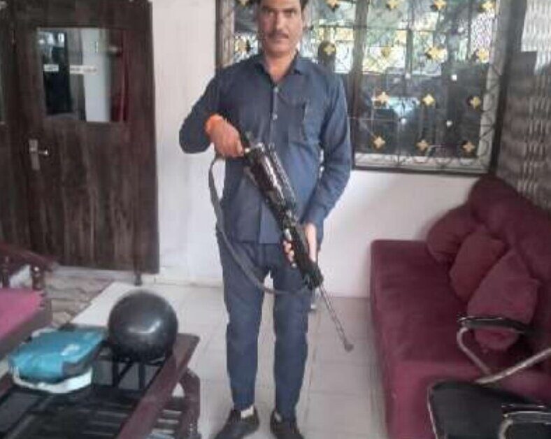 Licensed armed guard