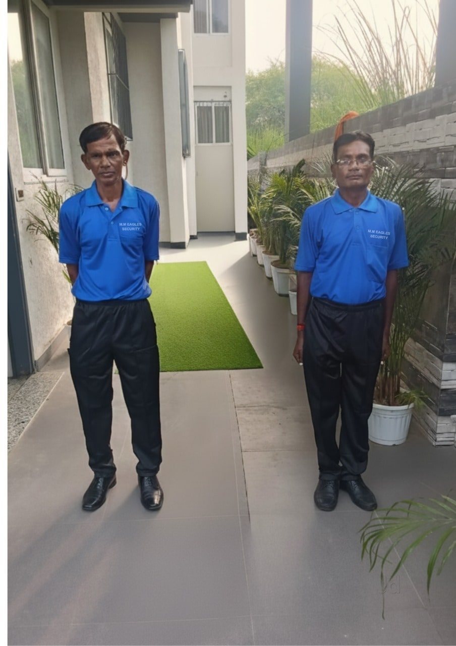 Guards on duty at a client site